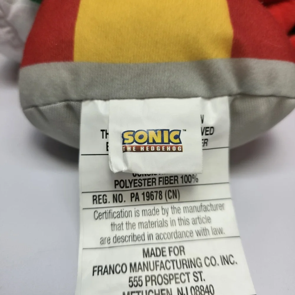 Sonic The Hedgehog  Knuckles‎ Kids' Pillow Buddy  19